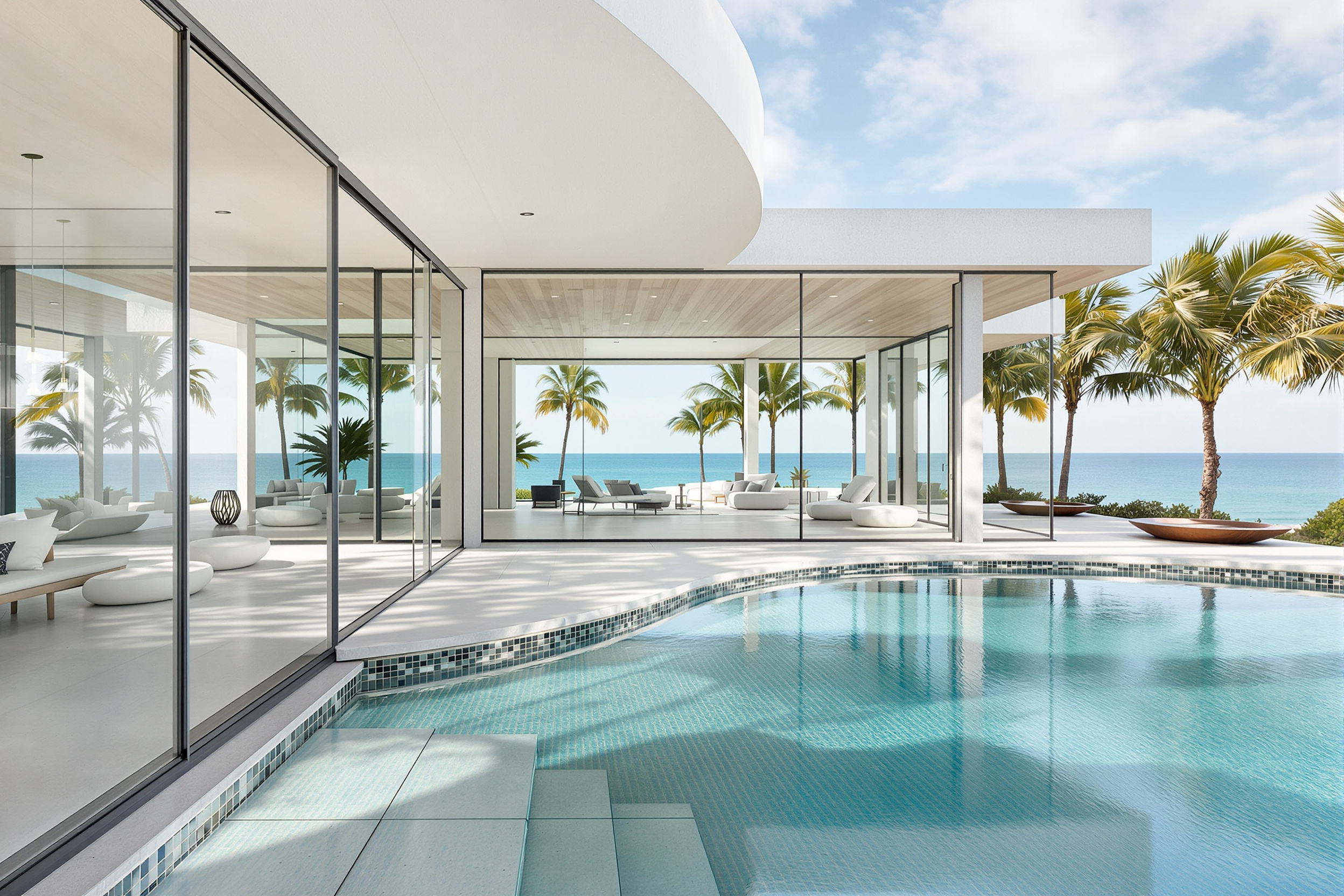 Luxury beachfront listing video format